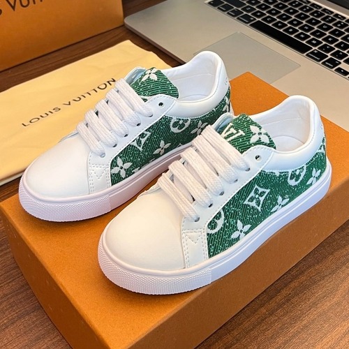 Louis Vuitton Kids Leather Casual Leather Sneakers 루이비통 키즈 레더 캐주얼 레더 스니커즈
