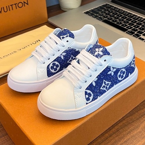 Louis Vuitton Kids Leather Casual Leather Sneakers 루이비통 키즈 레더 캐주얼 레더 스니커즈