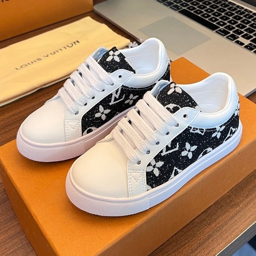 Louis Vuitton Kids Leather Casual Leather Sneakers 루이비통 키즈 레더 캐주얼 레더 스니커즈