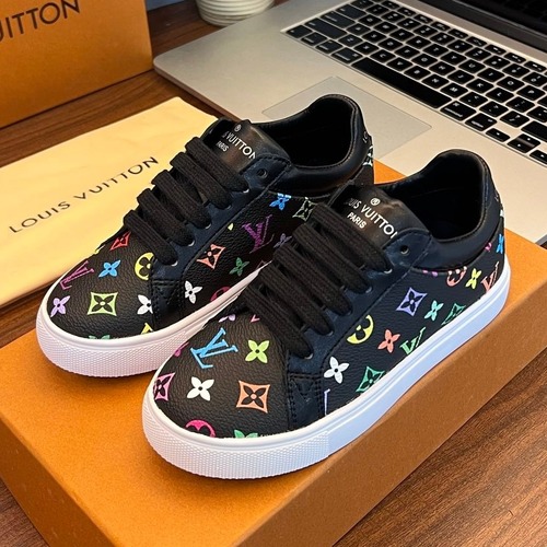 Louis Vuitton Kids Leather Casual Leather Sneakers 루이비통 키즈 레더 캐주얼 레더 스니커즈