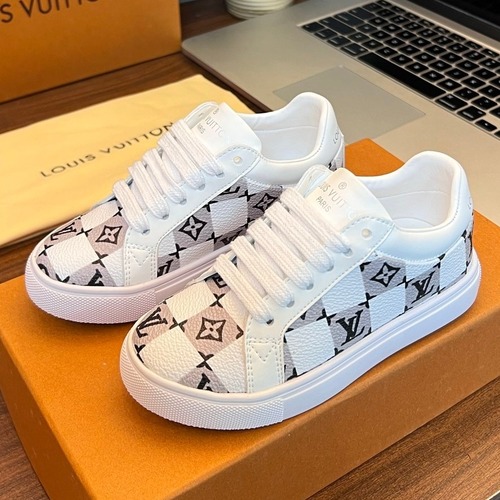 Louis Vuitton Kids Leather Casual Leather Sneakers 루이비통 키즈 레더 캐주얼 레더 스니커즈