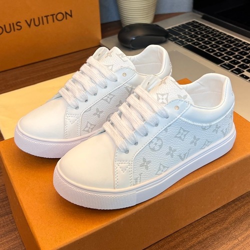 Louis Vuitton Kids Leather Casual Leather Sneakers 루이비통 키즈 레더 캐주얼 레더 스니커즈
