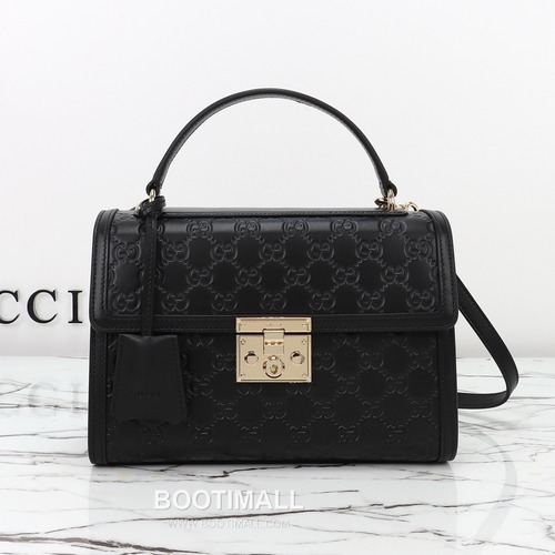 Gucci Croc-Embossed Small Croc-Embossed Calfskin Top Handle Bag 구찌 크록 엠보스 스몰 크록 엠보스 카프스킨 탑핸들백 26cm