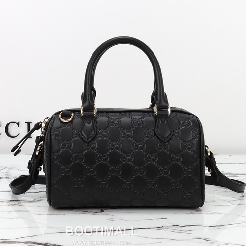 Gucci GG Embossed Mini GG Embossed Calfskin Top Handle Bag 구찌 GG 엠보스 미니 GG 엠보스 카프스킨 탑핸들백 20.5cm