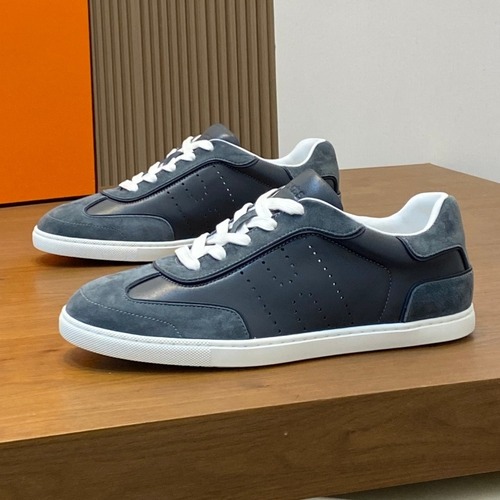 Hermes Smooth Calf Canvas Trainer Calfskin 에르메스 스무스 카프 캔버스 트레이너 카프스킨 캔버스  스니커즈