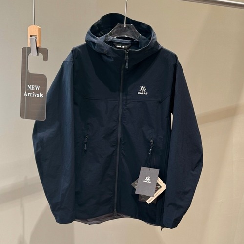 Kailas M8-X Softshell Polyamide Blend Navy Hooded Jacket 카일라스 M8-X 소프트쉘 폴리아미드 혼방 네이비 후드 자켓