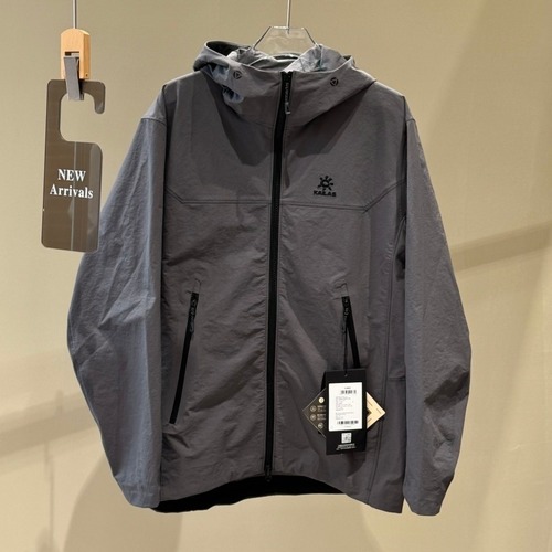 Kailas M8-X Softshell Nylon Polyester Elastane Dark Gray Windbreaker 카일라스 M8-X 소프트쉘 나일론 폴리에스터 엘라스틴 다크 그레이 바람막이