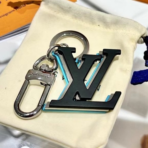 Bulgari Chromatic Letter Charm Metal Keyring 호간 크로마틱 레터 참 메탈 키링