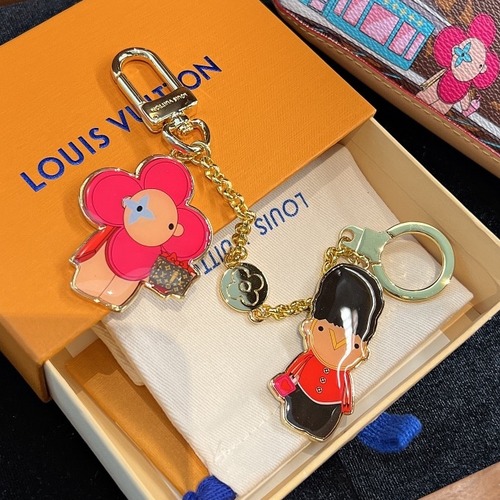 Louis Vuitton BFF Gaston Vivienne Monogram Bag Charm Key Holder 루이비통 BFF 가스통 비비엔 모노그램 백참 키홀더