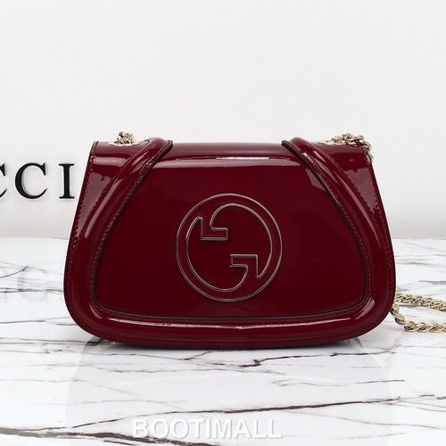 Gucci Patent Leather Mini Shoulder Bag 815711 구찌 페이턴트 레더 미니 숄더백 21.5cm