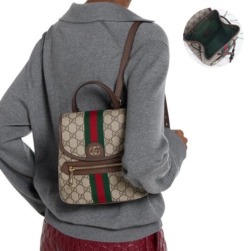 Gucci Leather Mini Backpack 836854 구찌 가죽 미니 백팩 20cm