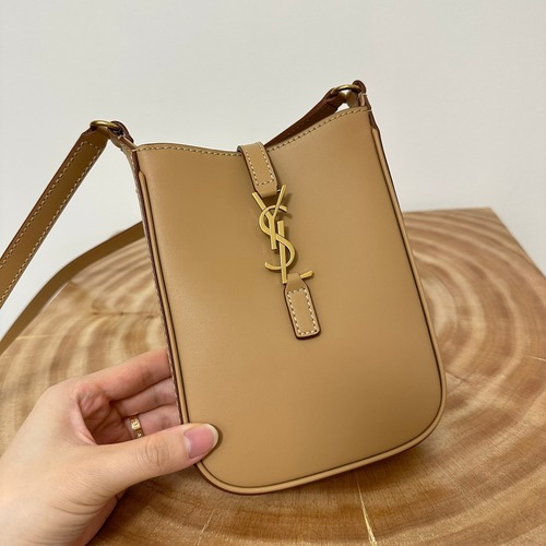 Saint Laurent Mini Hobo Phone Crossbody Bag 생로랑 미니 호보 폰 크로스백 20cm