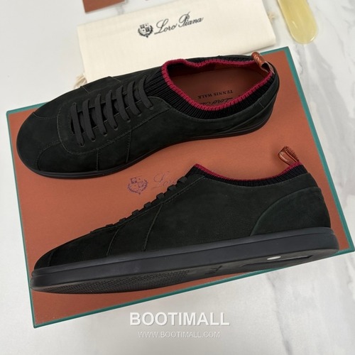 Loro Piana Soho Walk Trainer Calfskin Kummel Low-Top 로로피아나 소호 워크 트레이너 송아지가죽 쿠멜 로우탑 스니커즈