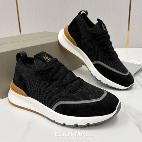 Brunello Cucinelli Melange Knit Suede Low-Top Multicolor Sneakers 브루넬로 쿠치넬리 멜란지 니트 스웨이드 로우탑 멀티컬러 스니커즈