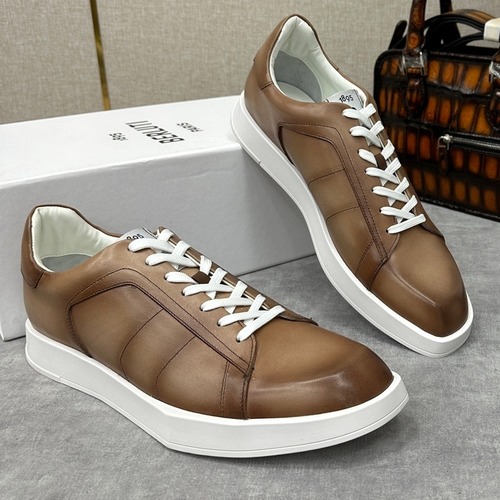 Berluti Stellar Diamond-Cut Trainer Leather White 벨루티 스텔라 다이아몬드 컷 트레이너 레더 화이트 스니커즈