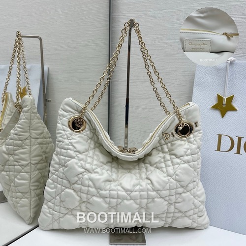 Dior Cannage Quilted Tote Bag 디올 까나쥬 퀼팅 토트백 38cm