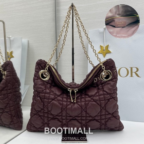 Dior Cannage Quilted Soft Beige Tote Bag 디올 까나쥬 퀼팅 소프트 베이지 토트백 32cm