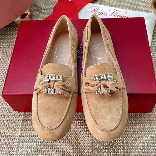 Roger Vivier Suede Buckle Loafer 로저 비비에 스웨이드 버클 로퍼 2cm