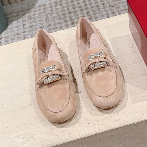 Roger Vivier Belle Vivier Suede Buckle Loafer 로저 비비에 벨 비비에 스웨이드 버클 로퍼 2cm
