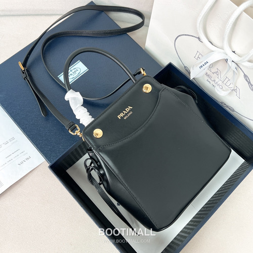 Prada Carry Mini Calfskin Top Handle Bag 프라다 캐리 미니 1BD496 카프스킨 탑핸들백 21cm