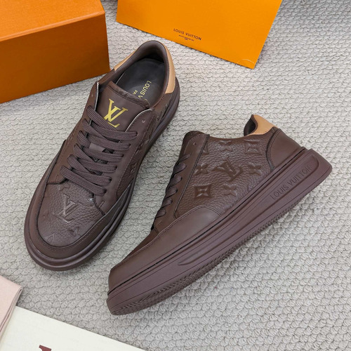 Louis Vuitton Beverly Hills Grained Leather Sneakers 루이비통 베벌리 힐스 그레인 가죽 스니커즈