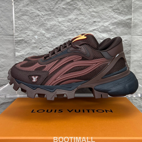 Louis Vuitton Logo Canvas Napa Calfskin Sneakers 루이비통 로고 캔버스 나파 송아지 가죽 스니커즈