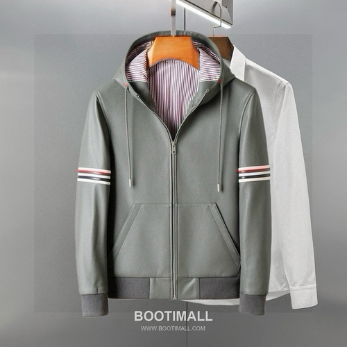 Thom Browne Calfskin Outerwear Black Jacket 톰브라운 카프스킨 아우터 블랙 자켓