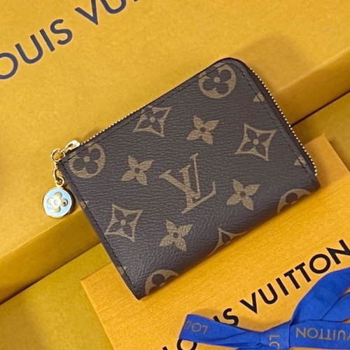 Louis Vuitton Noa Monogram Canvas Brown Zip Wallet 루이비통 노아 모노그램 M14530 캔버스 브라운 지퍼 지갑 11cm