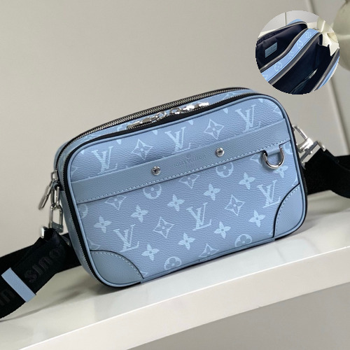 Louis Vuitton Alpha Monogram Taiga Coated Canvas Card Holder 루이비통 알파 모노그램 타이가 M14073 M46955 코팅 캔버스 카드홀더 24cm