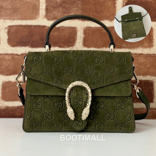 Gucci Embossed Velvet Leather Shoulder Bag 813400 구찌 엠보싱 벨벳 레더 숄더백 22cm