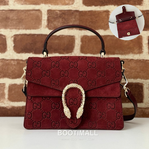 Gucci Embossed Velvet Leather Shoulder Bag 813400 구찌 엠보싱 벨벳 레더 숄더백 22cm