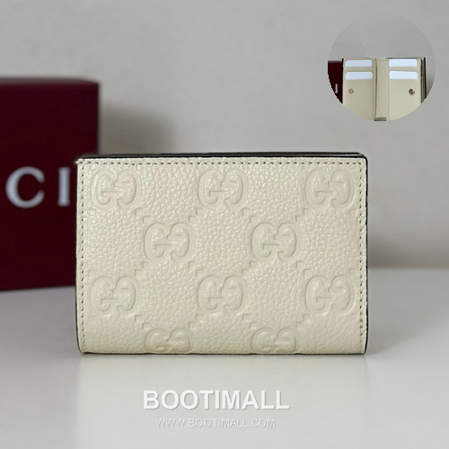 Gucci Pink Grain Leather Mini Wallet 815874 구찌 핑크 그레인 레더 미니 지갑 11.5cm