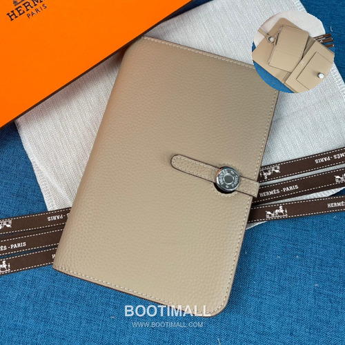 Hermès Dogon Duo Togo Leather Long Wallet 에르메스 도곤 듀오 토고 가죽 장지갑 20.1cm