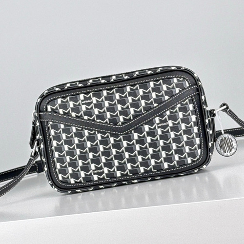 MOYNAT M Canvas Camera Bag 모이나 M 캔버스 카메라백 블랙 22cm