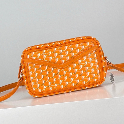 MOYNAT M Canvas Camera Bag 모이나 M 캔버스 카메라백 오렌지 22cm