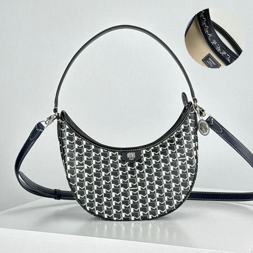 MOYNAT Moon Bag 모이나 문백 호보백 블랙 25cm