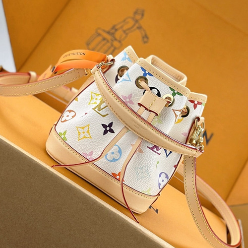 Louis Vuitton x TM Nano Noé Bag Monogram Canvas M27493 루이비통 나노 노에 버킷백 모노그램 캔버스 13cm