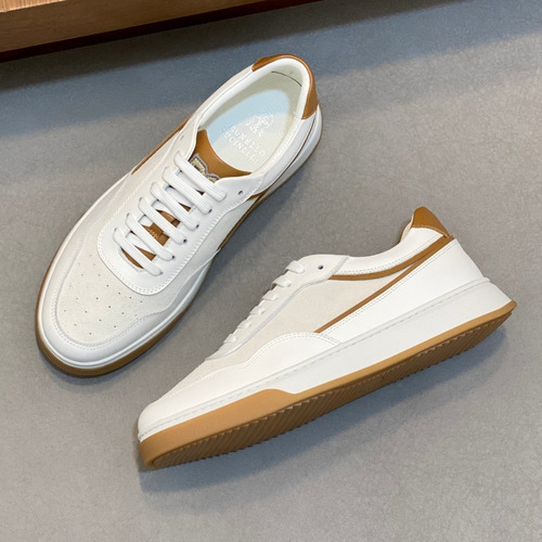 Brunello Cucinelli Cashmere Suede Low Sneakers 브루넬로 쿠치넬리 캐시미어 스웨이드 로우 남성 스니커즈