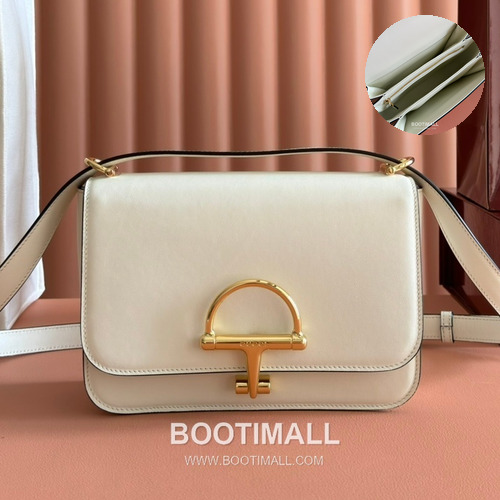 Gucci Siena Small Shoulder Bag Smooth Leather Horsebit Detail 846705 구찌 시에나 스몰 숄더백 스무스 가죽 홀스빗 디테일 22.5cm