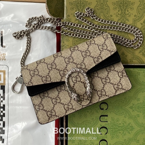 Gucci Dionysus GG Supreme Mini Shoulder Bag 476432 구찌 디오니서스 GG 수프림 미니 숄더백 16.5cm