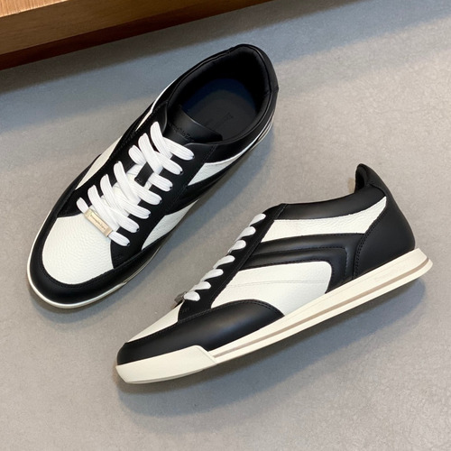 Ermenegildo Zegna Tiziano Leather Sneakers 에르메네질도 제냐 티치아노 레더 스니커즈