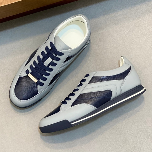 Ermenegildo Zegna Tiziano Leather Sneakers 에르메네질도 제냐 티치아노 레더 스니커즈