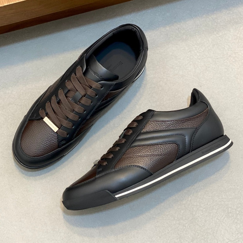 Ermenegildo Zegna Tiziano Leather Sneakers 에르메네질도 제냐 티치아노 레더 스니커즈