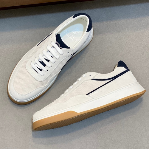 Brunello Cucinelli Cashmere Suede Sneakers 브루넬로 쿠치넬리 캐시미어 스웨이드 스니커즈