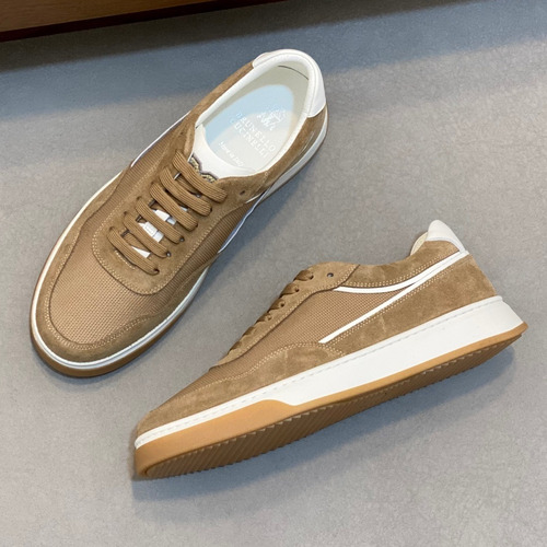 Brunello Cucinelli Cashmere Suede Sneakers 브루넬로 쿠치넬리 캐시미어 스웨이드 스니커즈