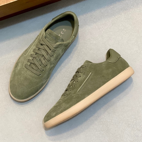 Ermenegildo Zegna Triple Stitch Monte Leather Sneakers 에르메네질도 제냐 트리플 스티치 몬테 레더 스니커즈 LHBLL-S7009Z-NEE