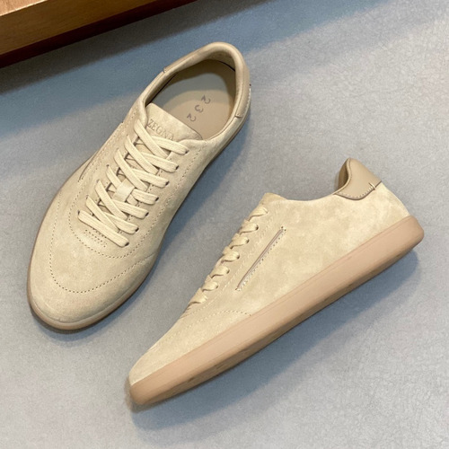 Ermenegildo Zegna Triple Stitch Monte Leather Sneakers 에르메네질도 제냐 트리플 스티치 몬테 레더 스니커즈 LHBLL-S7009Z-NEE