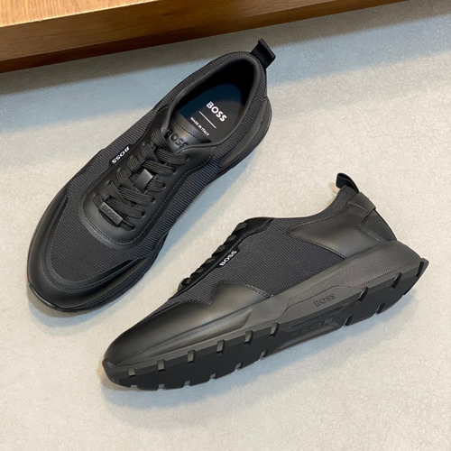 BOSS Suede Mesh Low Top Sneakers 보스 스웨이드 메쉬 로우탑 스니커즈