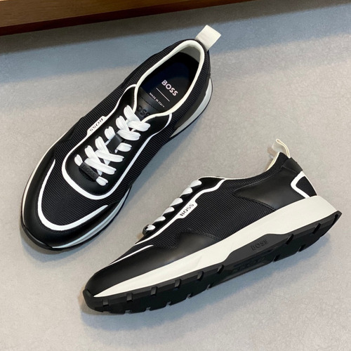 BOSS Suede Mesh Low Top Sneakers 보스 스웨이드 메쉬 로우탑 스니커즈