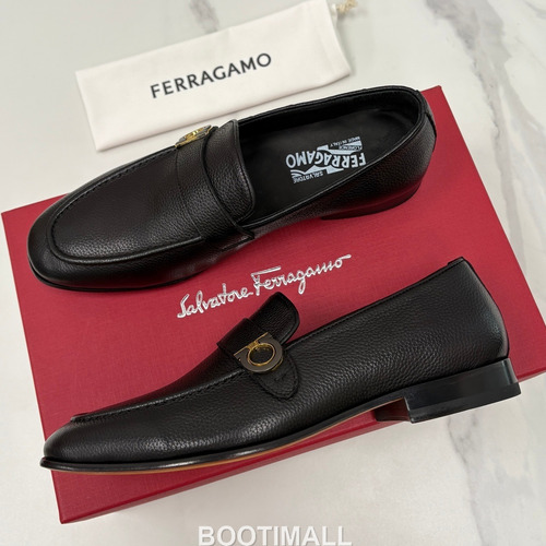 Salvatore Ferragamo Gancini Leather Loafers 살바토레 페라가모 간치니 레더 로퍼